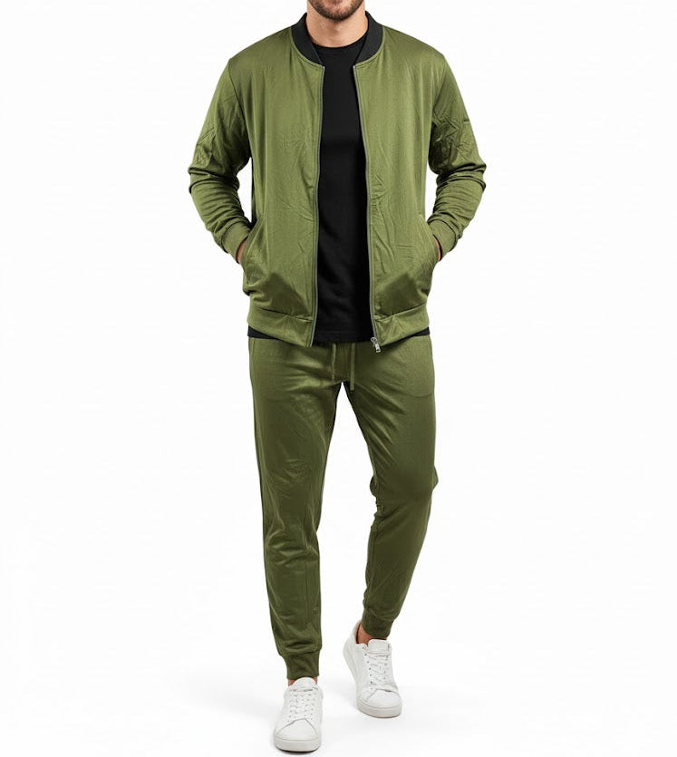 Men's Fashion Tracksuit Sweatsuits 2 Piece Set S4700325 - TUZZUT Qatar Online Shopping