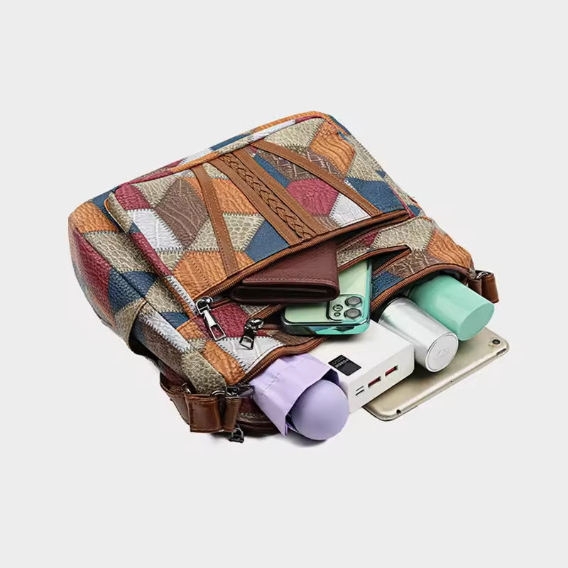 Casual Shoulder Bag with Adjustable Strap B-13714 - TUZZUT Qatar Online Shopping