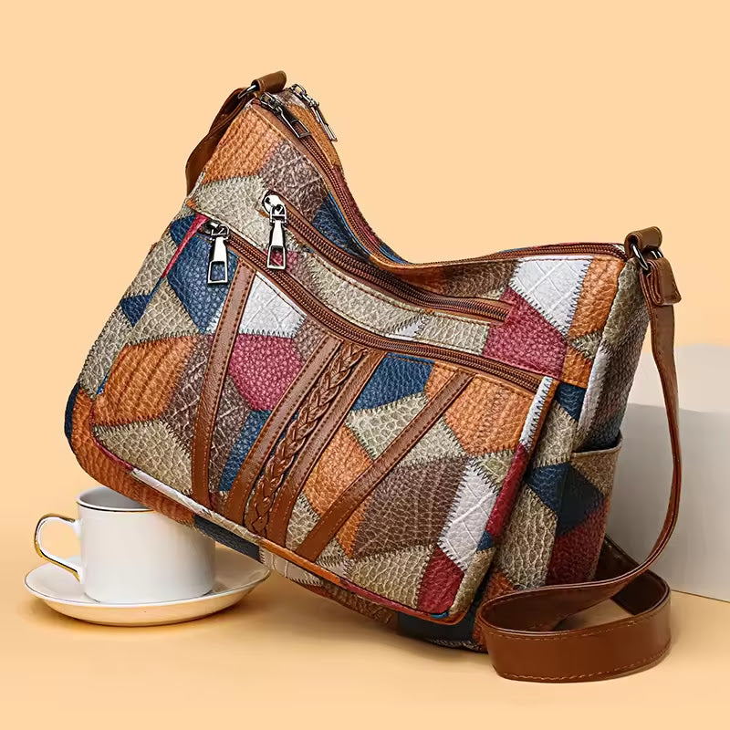 Casual Shoulder Bag with Adjustable Strap B-13714