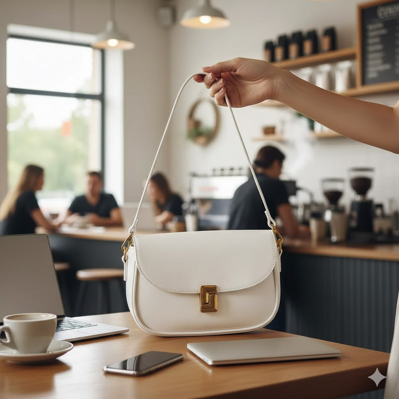 Mini Leather Cross-Body Bag YXD657 - TUZZUT Qatar Online Shopping