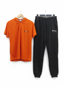 Flexx Apparel Short Sleeve Tshirt +Pant set TZ1208 - TUZZUT Qatar Online Shopping
