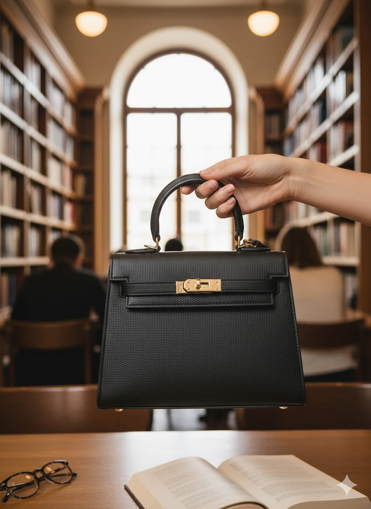 Solid Small Satchel Bag with Detachable Strap and Button Closure 37745