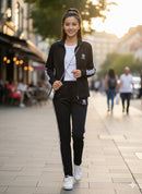 Women Jogging Tracksuit 2 Piece Sets   S469200 - TUZZUT Qatar Online Shopping