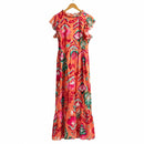 Women's colourful New Fashion Dress XL  6116112 - TUZZUT Qatar Online Shopping