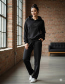 Women's Half Zip Sweatsuit 176399 - TUZZUT Qatar Online Shopping