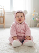 Baby Pink Fluffy Teddy Bear Outfit Size 3 to 6 Months S2170862 - TUZZUT Qatar Online Shopping
