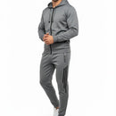 Mens Sports Casual Suit Men's 2piece Set Pants S6715045 - TUZZUT Qatar Online Shopping