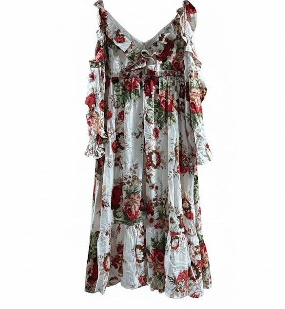 Women's New Trending Dress XL 6112190 - TUZZUT Qatar Online Shopping