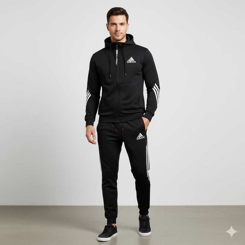 Hooded Tracksuit Set Men TZ8901 - TUZZUT Qatar Online Shopping