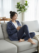 Women's Hooded Jacket Inner Pant 3 PC Set 151781 - TUZZUT Qatar Online Shopping