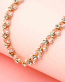 Crystal & Pearl Beaded Choker Necklace S4595850