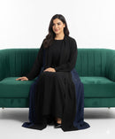 Women's Stylish Open Abaya Dress 173404 - TUZZUT Qatar Online Shopping