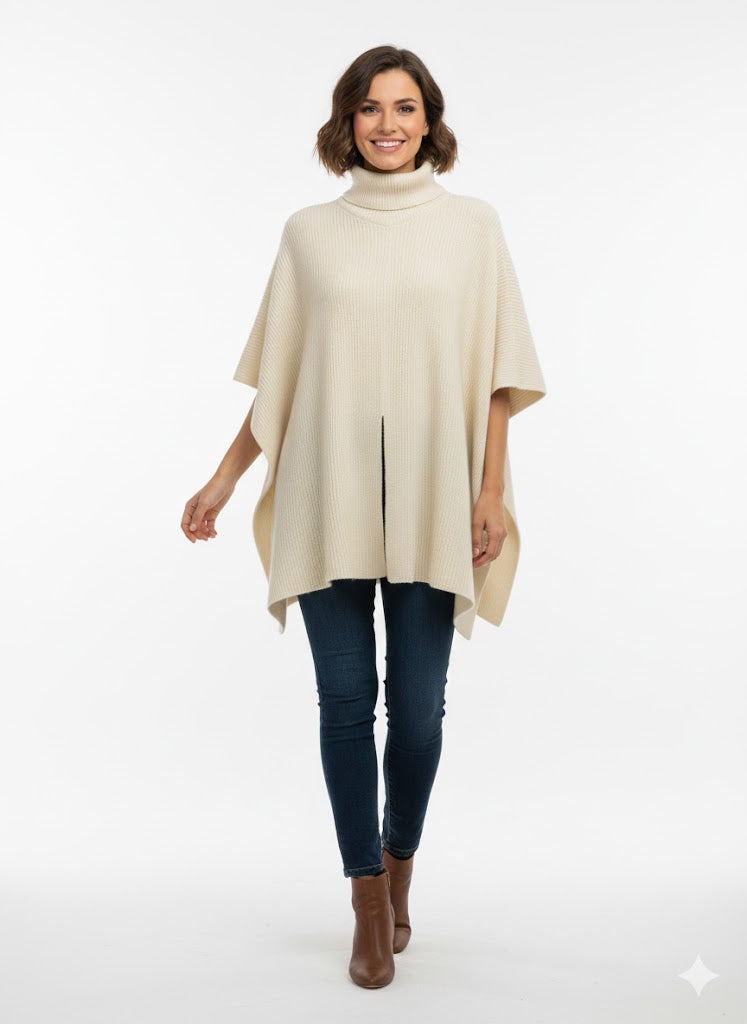 Knitted Womens Poncho 67585 Knitted Womens Poncho 67585
