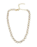 Crystal & Pearl Beaded Choker Necklace S4595850