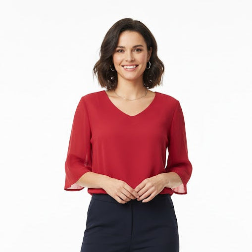 Women's New Fashion maxi blouse 4192634 - TUZZUT Qatar Online Shopping