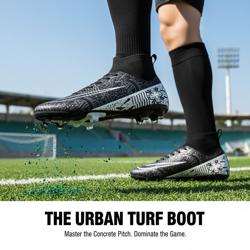 Ground High Top Football Boots S4914787 - TUZZUT Qatar Online Shopping