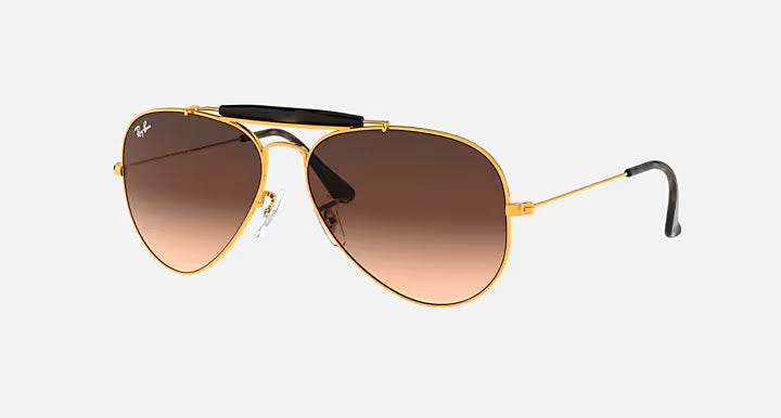 Polished Light Bronze Brown Gradient Sunglass RB0022 Polished Light Bronze Brown Gradient Sunglass RB0022