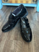Men’s Black Oxfords Dress Shoes 78858 - TUZZUT Qatar Online Shopping