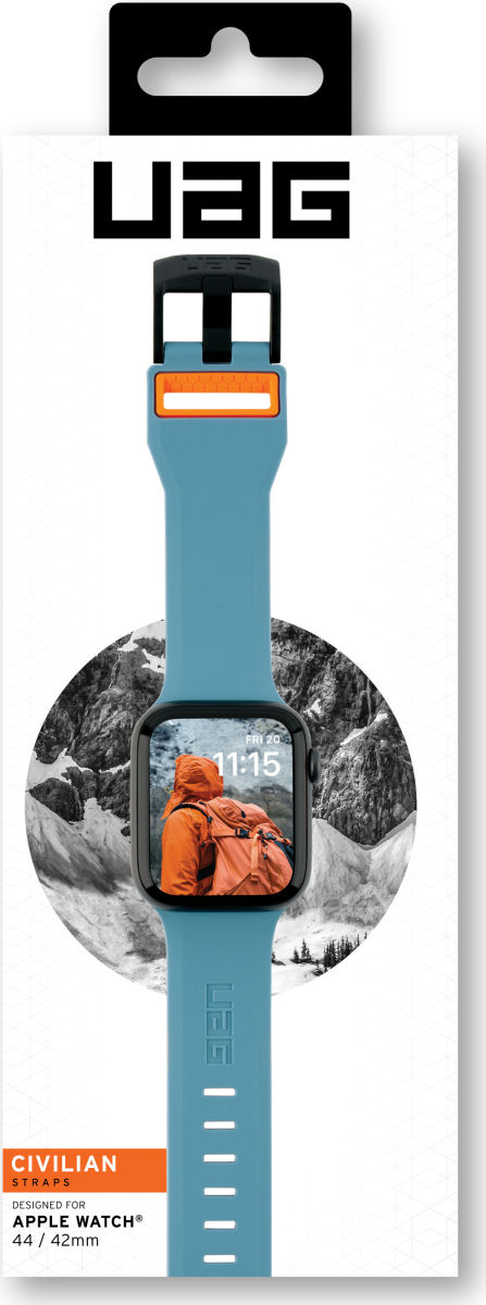 Urban Armor Gear Civilian Apple Watch Strap 44mm/ 42mm/ 45mm - TUZZUT Qatar Online Shopping