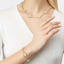 Yellow Gold Necklace 10 Motifs DN2060 - TUZZUT Qatar Online Shopping