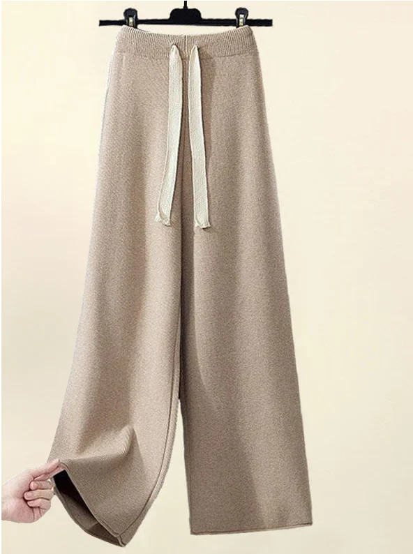 Loose Fit Sweat Flare Pant B-218799 - TUZZUT Qatar Online Shopping