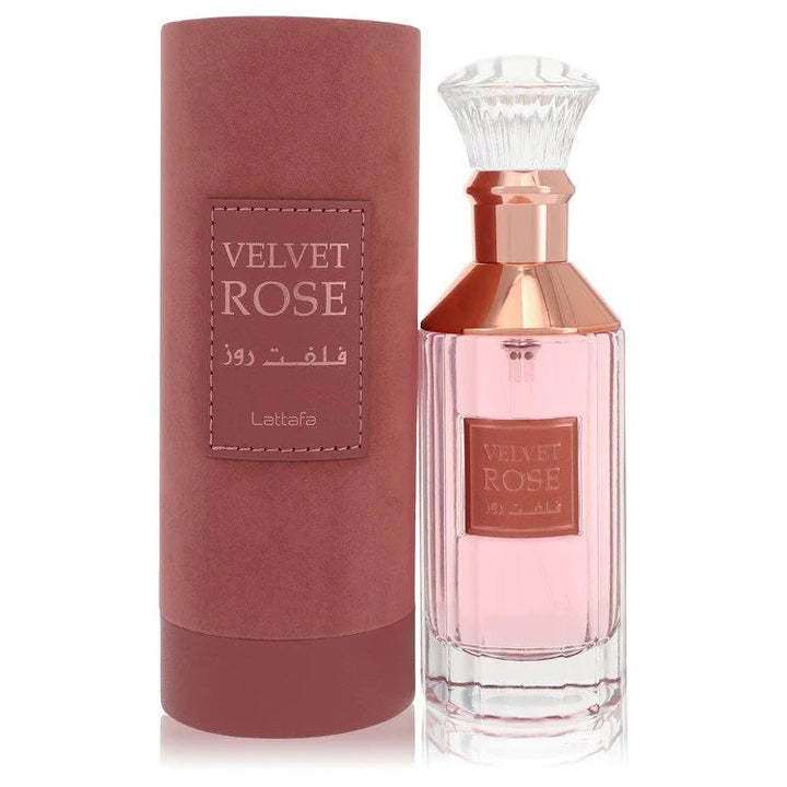 Velvet Rose EDP - 100ML(3.4 Oz) By Lattafa for Men and Women Velvet Rose EDP - 100ML(3.4 Oz) By Lattafa for Men and Women