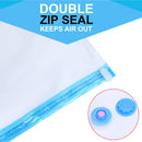 Reusable Vacuum Compression Bag For Storage Organizing Clothes (4 Bags + 1 Hand Pump) - Tuzzut.com Qatar Online Shopping