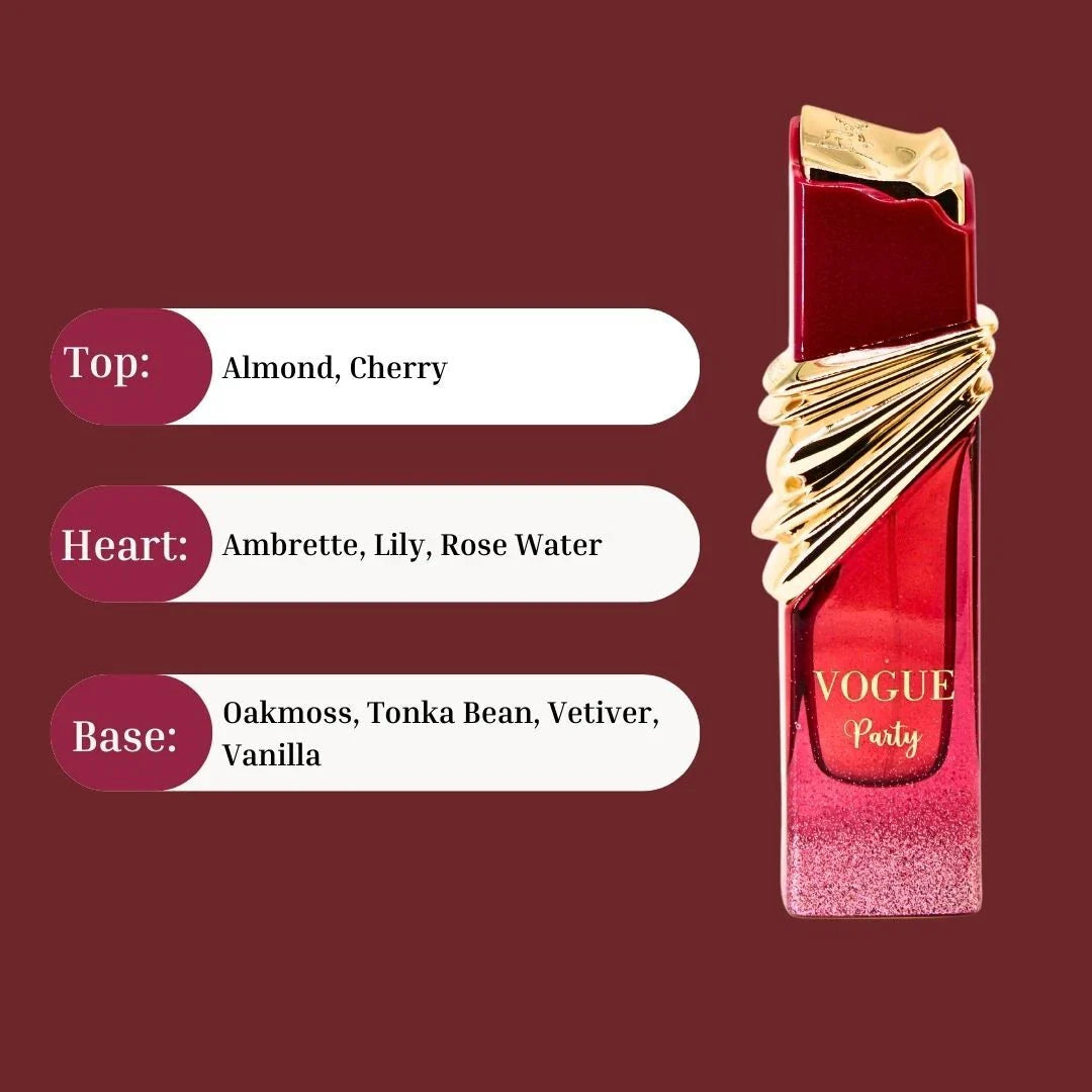 Vogue Party EDP Spray 100 ML By Maison Alhambra Vogue Party EDP Spray 100 ML By Maison Alhambra