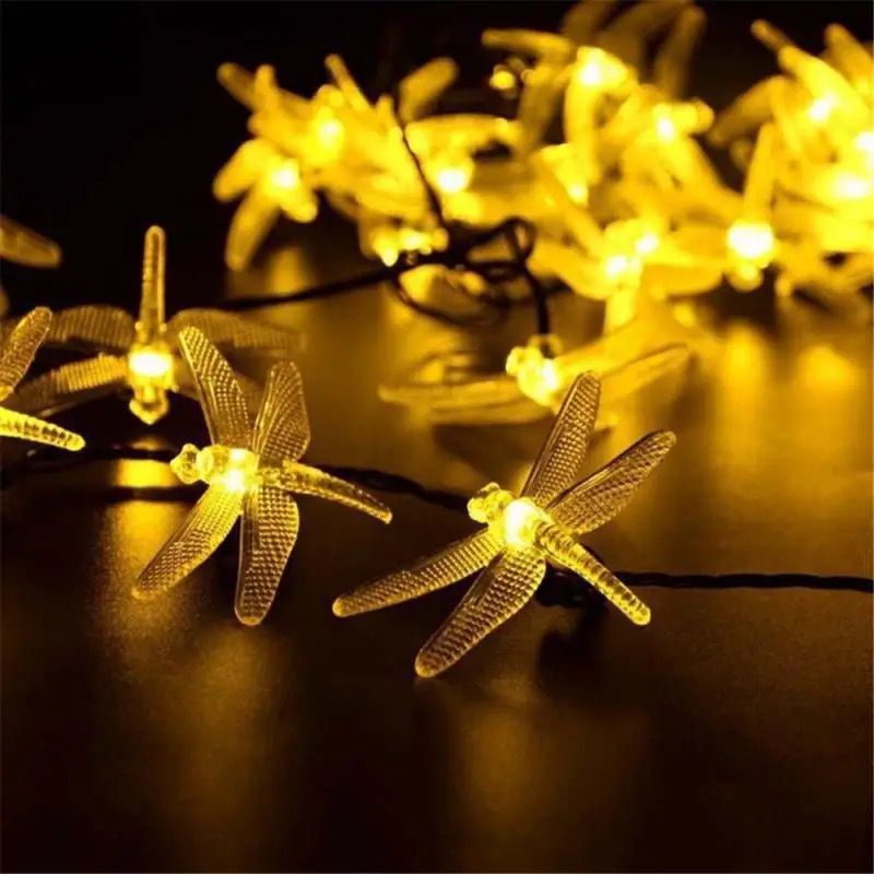 Solar Dragonfly Lights String Waterproof Solar Fairy Lamps - TUZZUT Qatar Online Shopping
