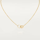 LOVE Necklace Yellow Gold DN2065 - TUZZUT Qatar Online Shopping