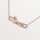 Panther Pendant Necklace Rose Gold Diamonds DN2129 - TUZZUT Qatar Online Shopping