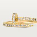 Juste un Clou Ring Yellow Gold Diamonds DN2131 - TUZZUT Qatar Online Shopping