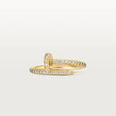 Juste un Clou Ring Yellow Gold Diamonds DN2131 - TUZZUT Qatar Online Shopping