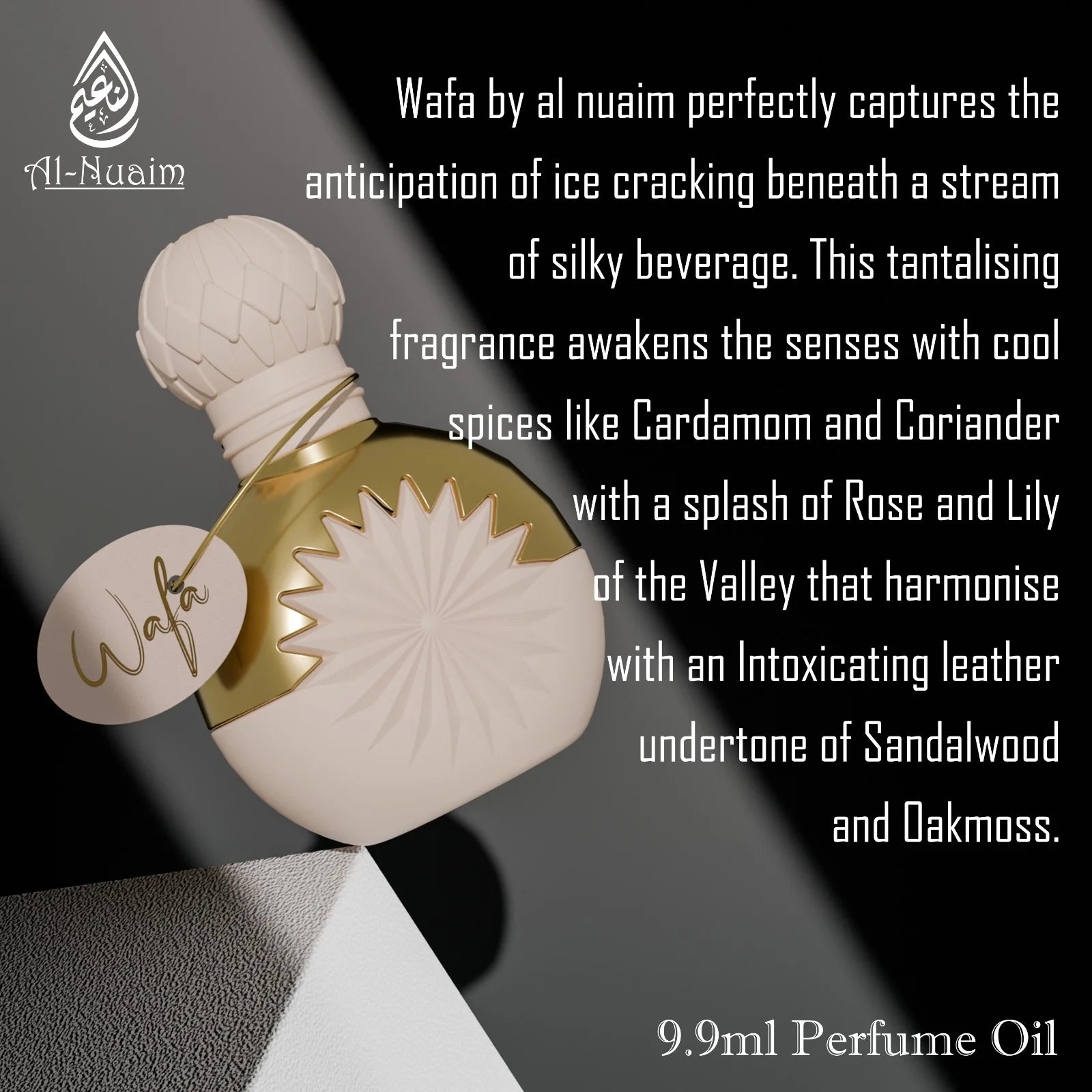 Al Nuaim Wafa 9.9ml Attar Roll-On Perfumed Oil Al Nuaim Wafa 9.9ml Attar Roll-On Perfumed Oil