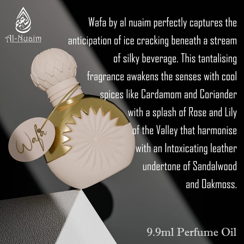 Al Nuaim Wafa 9.9ml Attar Roll-On Perfumed Oil