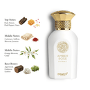 Amber Rose Extrait de Parfum For Unisex 100ml by Brandy Designs Perfumes