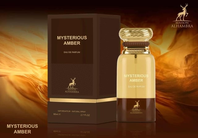 Mysterious Amber EDP 80ml Perfume by Maison Alhambra Mysterious Amber EDP 80ml Perfume by Maison Alhambra