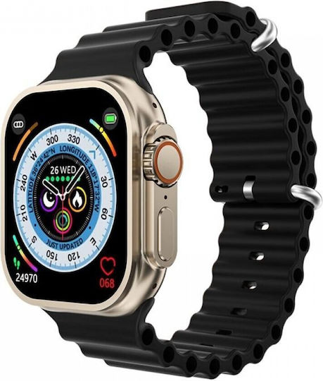 LG81 Ultra Smartwatch with Heart Rate Monitor