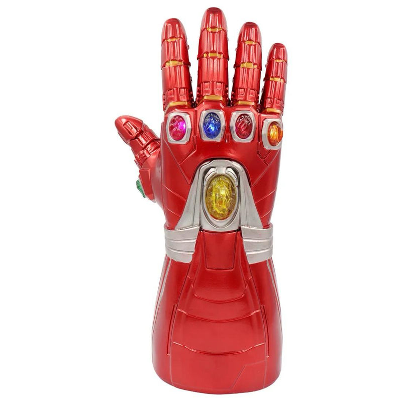 Iron Man Infinity Gauntlet. Iron Man Infinity Glove led Stone Light Up Halloween Cosplay - TUZZUT Qatar Online Shopping