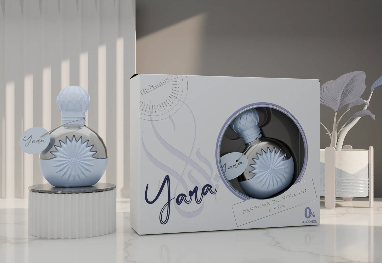 Al Nuaim Yara 9.9ml Attar Roll-On Perfumed Oil Al Nuaim Yara 9.9ml Attar Roll-On Perfumed Oil