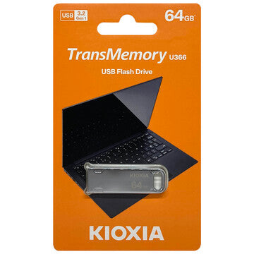 KIOXIA U366 TransMemory USB Flash Drive LU366S064GG4 64GB - TUZZUT Qatar Online Store