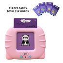 GYB Early Education English Arabic Flash Cards Learning Machine with Sound for Kids - Tuzzut.com Qatar Online Shopping