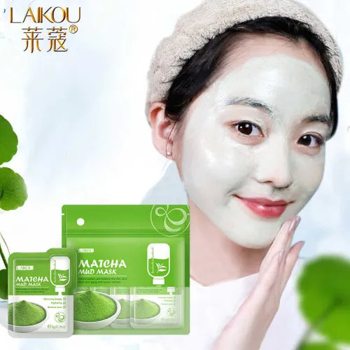 LAIKOU Matcha Mud Mask - 6pcs Pack - Tuzzut.com Qatar Online Shopping