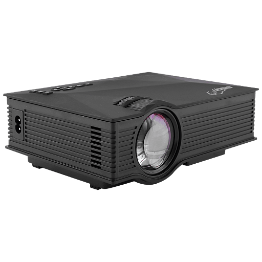 Bison Entertainment HD LED Projector, 1200 Lumens, Wi-Fi Ready With HDMI, VGA, AV, USB, SD Card Slot, BS-46 - TUZZUT Qatar Online Store