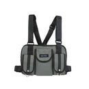 Women Men Fashion Tactical Harness Chest Rig Bag Hip-Hop Canvas Front Fanny Pack S4588911 - Tuzzut.com Qatar Online Shopping