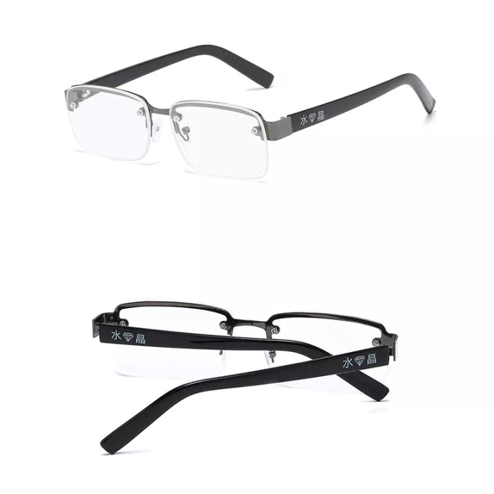 Style Glass Reading Glasses for Men and Women with Plain Mirror - Tuzzut.com Qatar Online Shopping