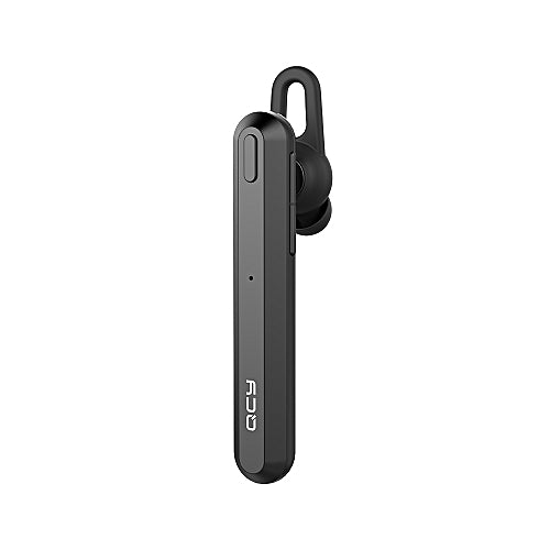 QCY A1 Single Mini Wireless Bluetooth Earphones Hands Free Earbud (Black) - TUZZUT Qatar Online Store
