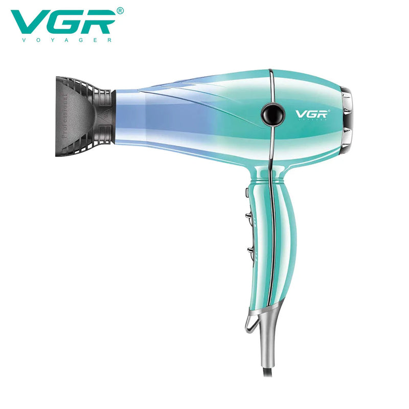 VGR V-452 Professional Salon Series Hair Dryer 2000-2400W AC Motor 3 Heat Setting - Tuzzut.com Qatar Online Shopping