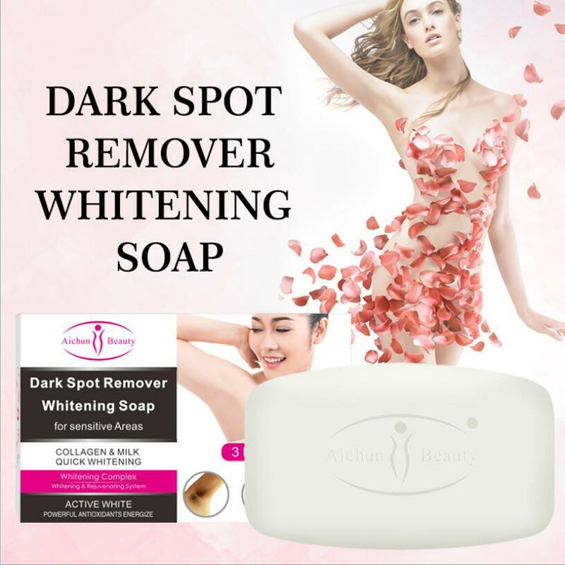 Aichun Underarm Dark Spot Remover Whitening Soap for sensitive Areas 100g  AC218-6 - Tuzzut.com Qatar Online Shopping