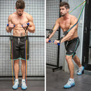 Pull Rope Fitness Exercises Resistance Bands Set - Tuzzut.com Qatar Online Shopping